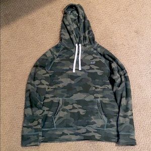 Camo Hoodie by Hollister